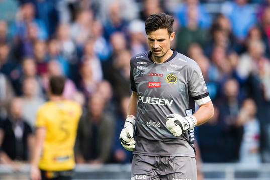 Elfsborgs målvakt Kevin Stuhr Ellegaard