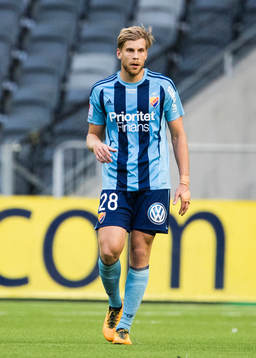 Djurgårdens Niklas Gunnarsson