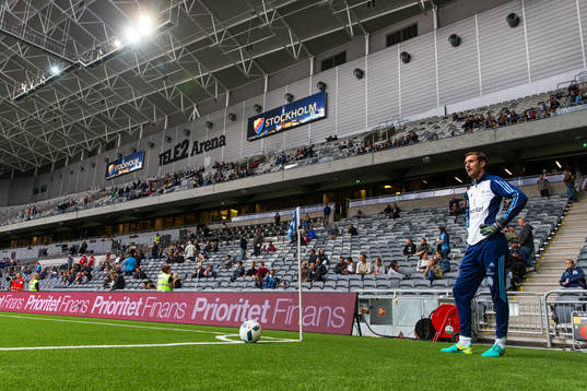 Djurgårdens målvakt Andreas Isaksson