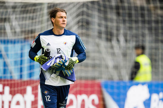 Djurgårdens målvakt Kenneth Høie