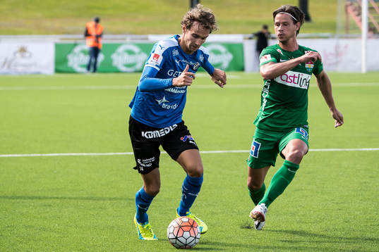 Halmstads Alexander Henningsson och Dalkurds Dusan Djuric