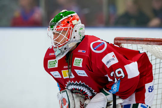 Frölundas målvakt Dan Bakala