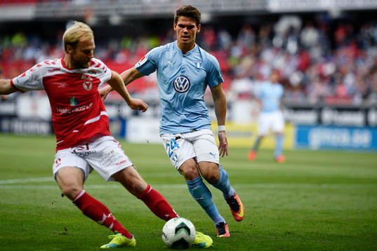Kalmars Markus Thorbjörnsson och Malmö FFs Vidar Örn