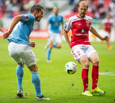 Malmö FFs Markus Rosenberg och Kalmars Markus