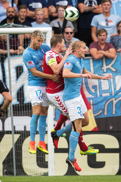 Malmö FFs Rasmus Bengtsson och Anton Tinnerholm samt
