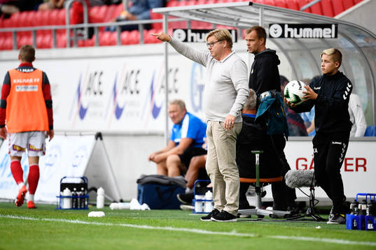 Kalmars tränare Peter Swärdh