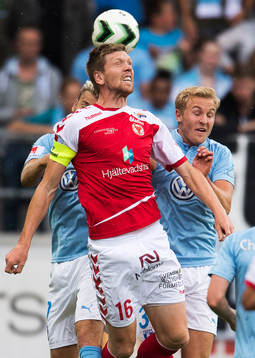 Kalmars David Elm och Malmö FFs Franz Brorsson