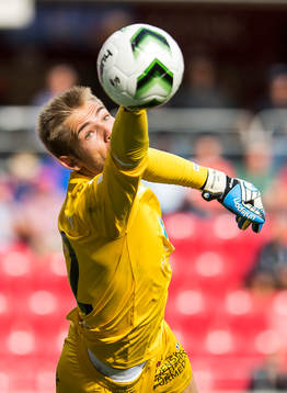 Kalmars målvakt Lucas Hägg-Johansson