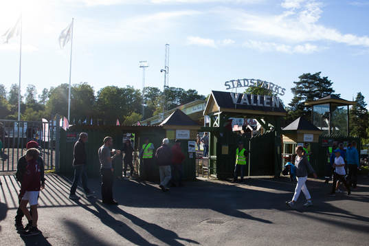 Entre till Stadsparksvallen
