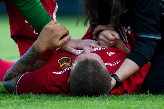Östersunds Douglas Bergqvist skadad