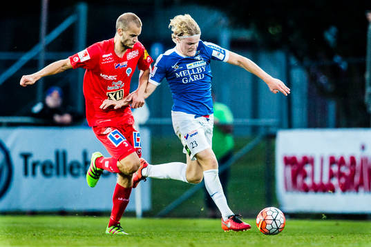 Åtvidabergs Månz Karlsson och Trelleborgs Freddie