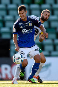Sundsvalls Mauricio Albornoz och Hammarbys Kennedy