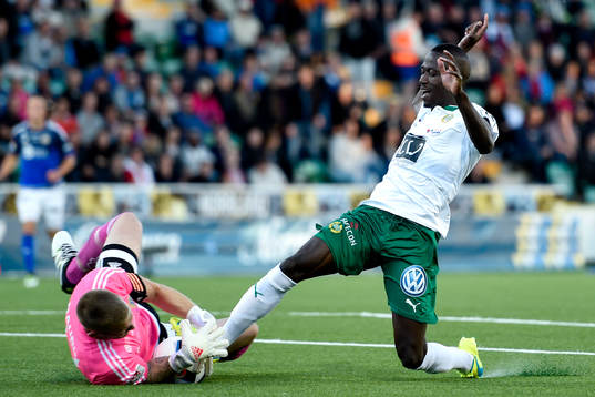 Hammarbys Pa Amat Dibba går in tufft mot Sundsvalls