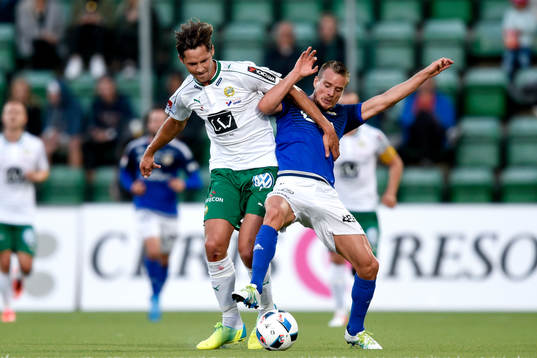 Hammarbys Philip Haglund och Sundsvalls Eric Larsson