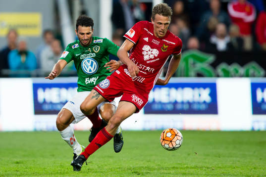 Jönköpings André Calisir mot Östersunds Bobo Sollander