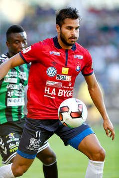 GAIS Kieron Cadogan och Örgrytes William Atashkadeh