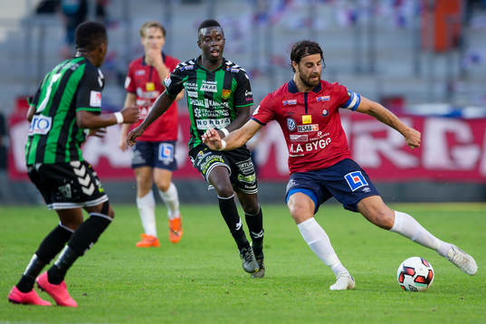 GAIS Kieron Cadogan jagar Örgrytes George Mourad