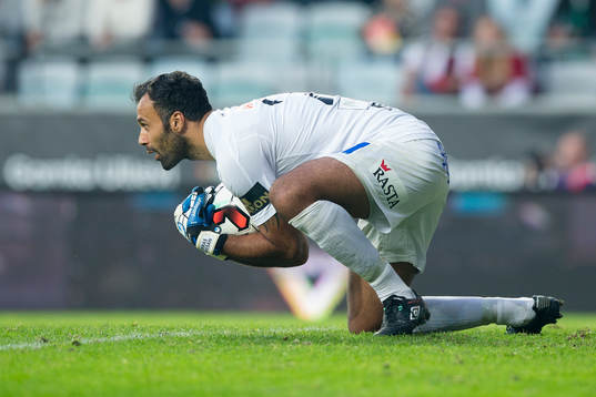 Örgrytes målvakt Abbas Hassan