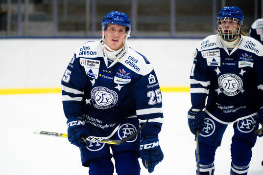 Leksands Matias Lassen jublar
