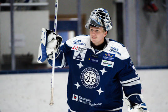 Leksands målvakt Henrik Haukeland