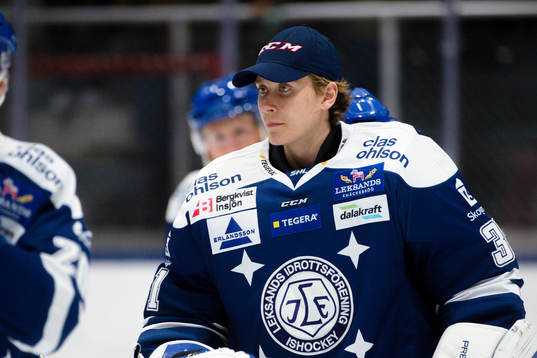 Leksands målvakt Jonas Arntzen