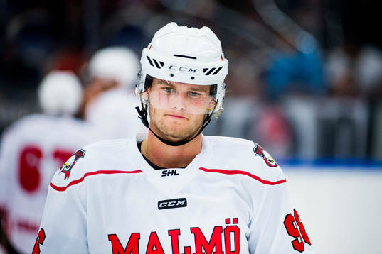 Malmö Redhawks Kim Rosdahl deppar