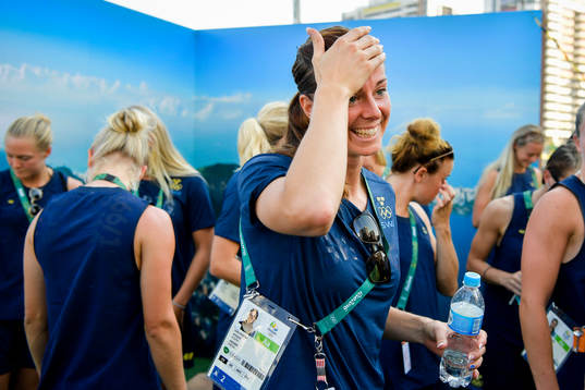 Sveriges Lotta Schelin, spelare i Sveriges