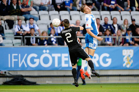 Qarabags Gara Garayev och IFK Göteborgs Mikael Boman