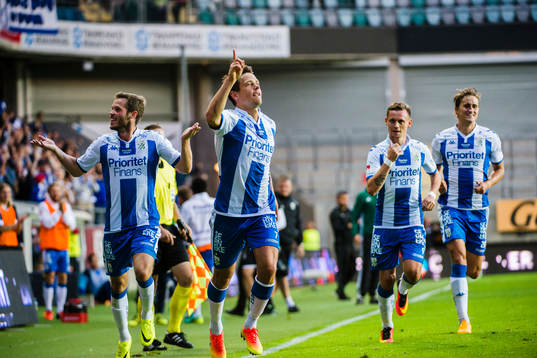 IFK Göteborgs Emil Salomonsson, Jakob Ankersen och Thomas