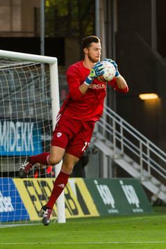 Qarabags målvakt Ibrahim Sehic