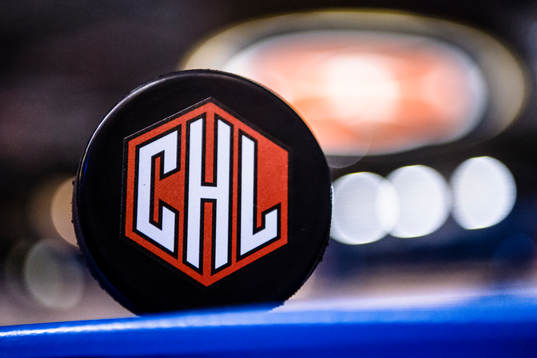 Matchpuck med CHL logga