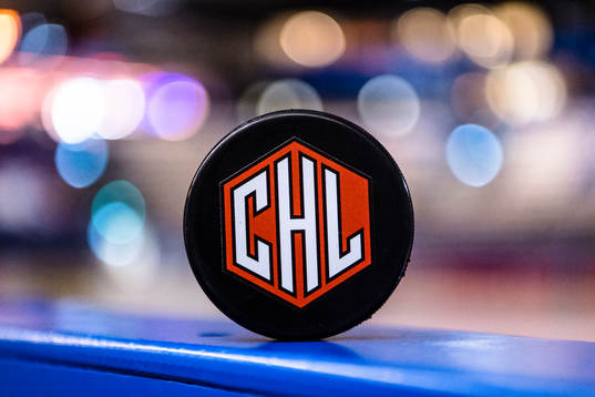 Matchpuck med CHL logga
