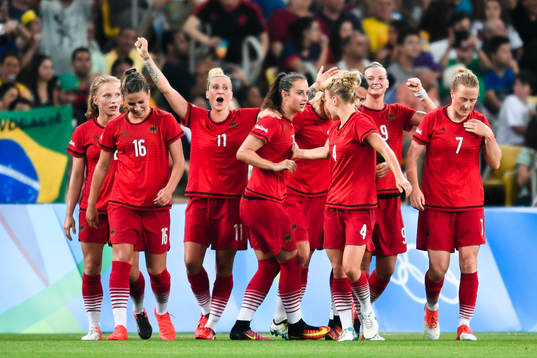 Tysklands spelare jublar