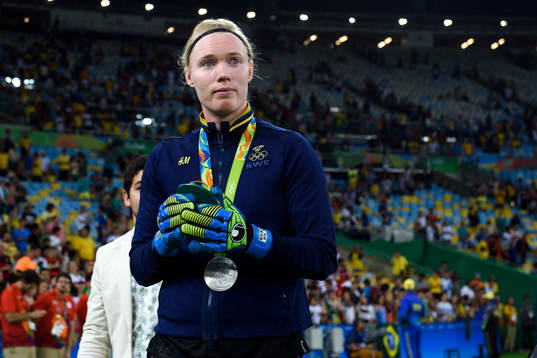 Sveriges målvakt Hedvig Lindahl