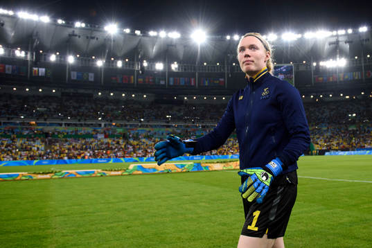 Sveriges målvakt Hedvig Lindahl