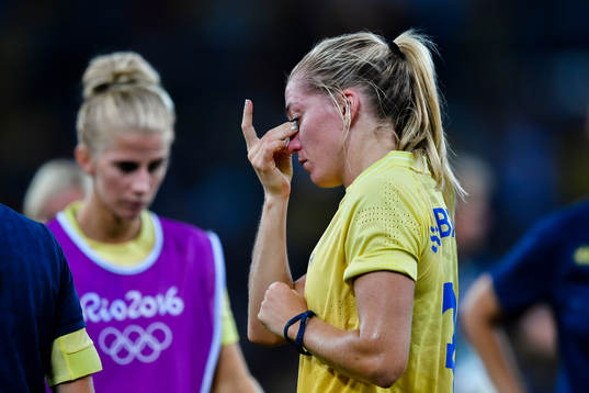 Sveriges Linda Sembrant deppar