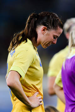 Sveriges Lotta Schelin deppar