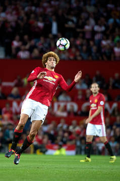 Manchester Uniteds Marouane Fellaini