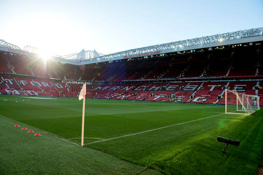 Interiör på Old Trafford