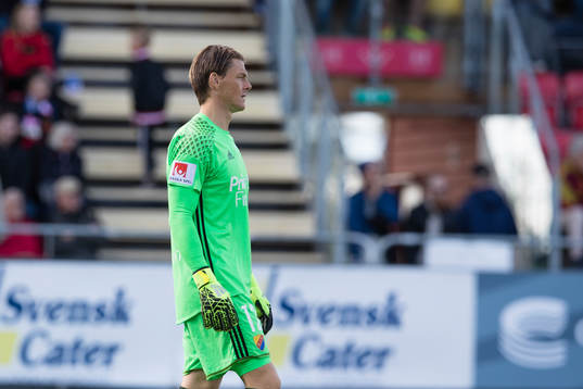 Djurgårdens målvakt Kenneth Høie