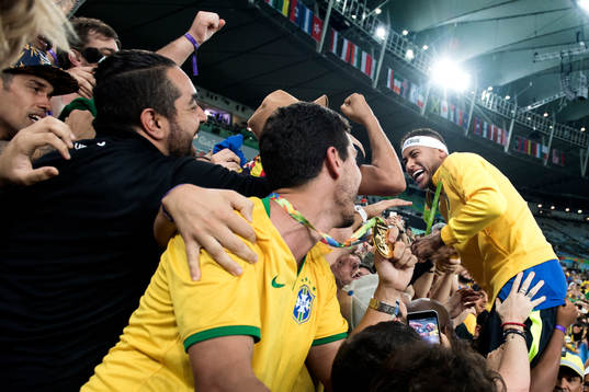 Bläddra bland fler bilder av OS 2016, Dag 15, Fotboll, Final, Brasilien - Tyskland