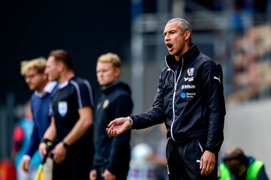Helsingborgs manager Henrik Larsson