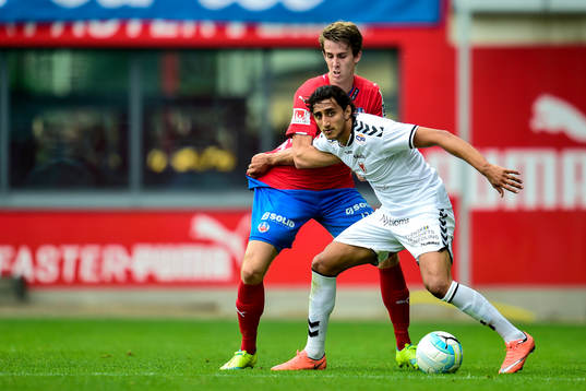 Helsingborgs Adam Eriksson och Kalmars Mahmoud Eid