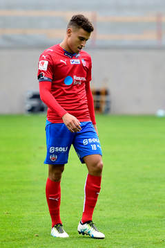 Helsingborgs Jordan Larsson deppar