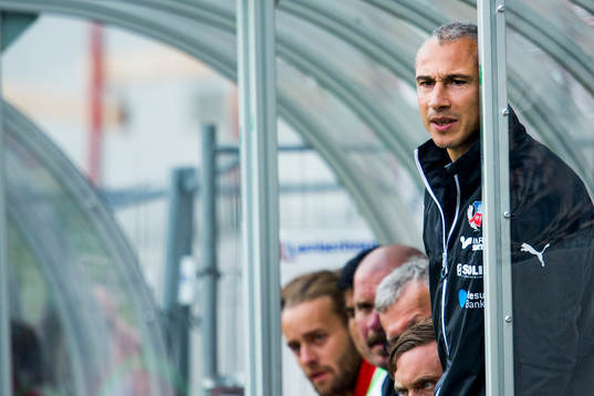 Helsingborgs manager Henrik Larsson