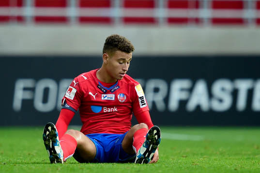 Helsingborgs Jordan Larsson deppar