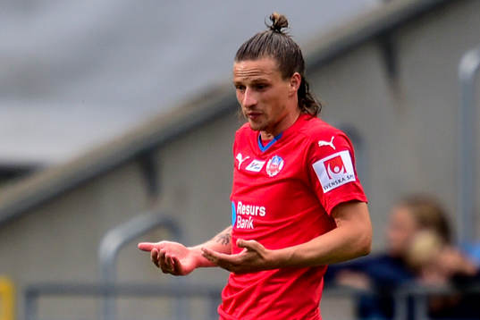 Helsingborgs Jesper Lange deppar