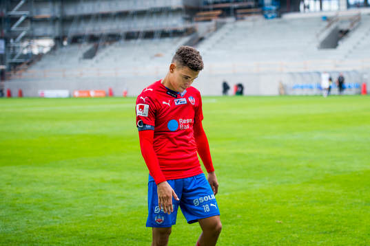 Helsingborgs Jordan Larsson deppar