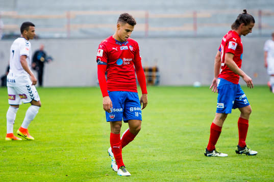 Helsingborgs Jordan Larsson deppar