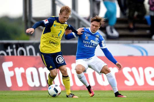 Ängelholms Albin Nilsson och Trelleborgs Freddie Sramek
